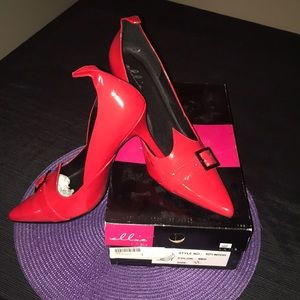 Ellie Red ‘Witchy’ Heels, US 11